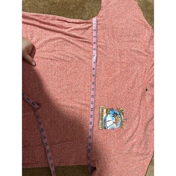 Summer Paradise Collection T-shirt Pink “Same Ol Ship Different Bay” Size XL - Picture 7 of 8